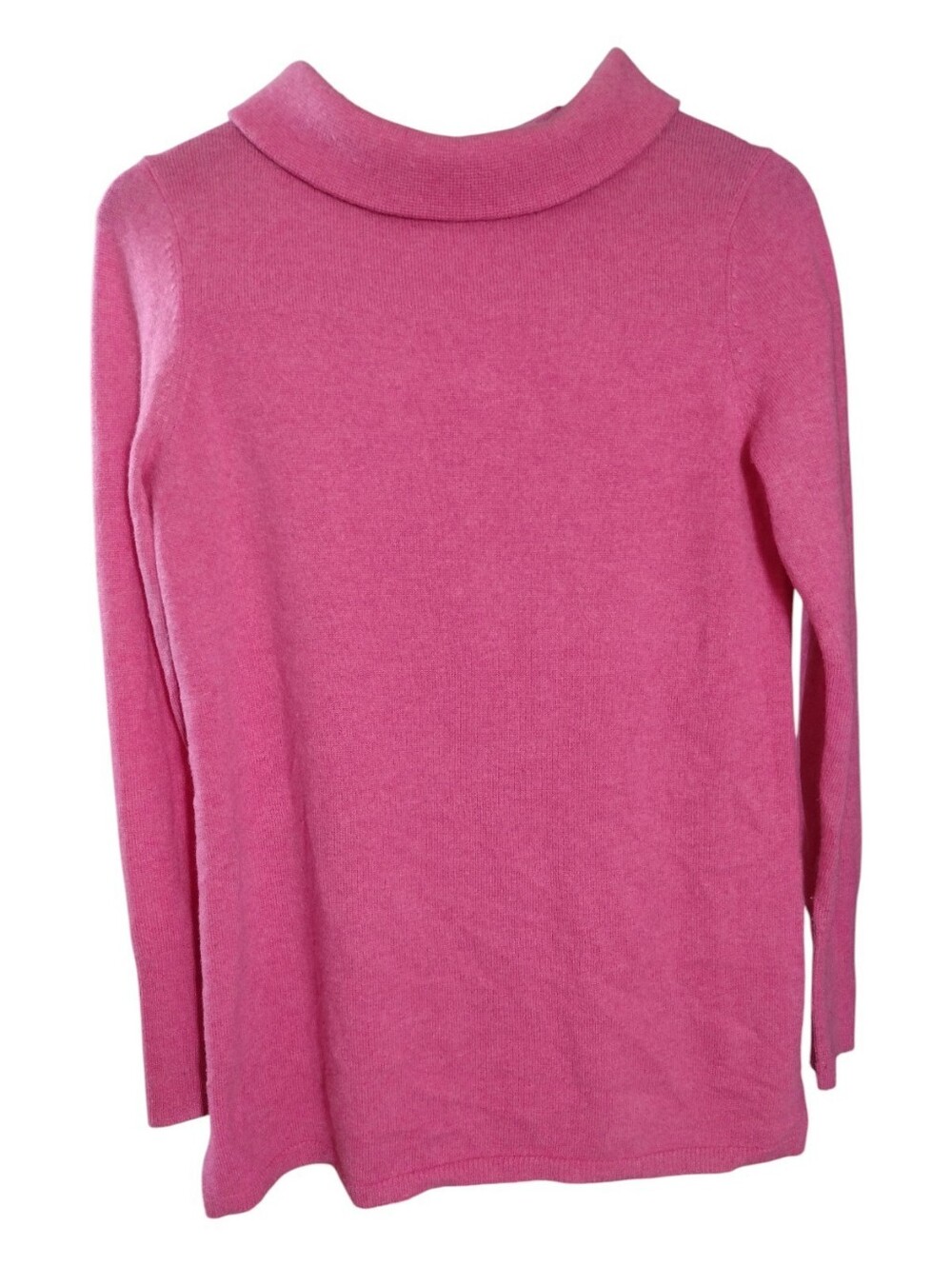 Talbots Rose Pink Funnel Neck Sweater